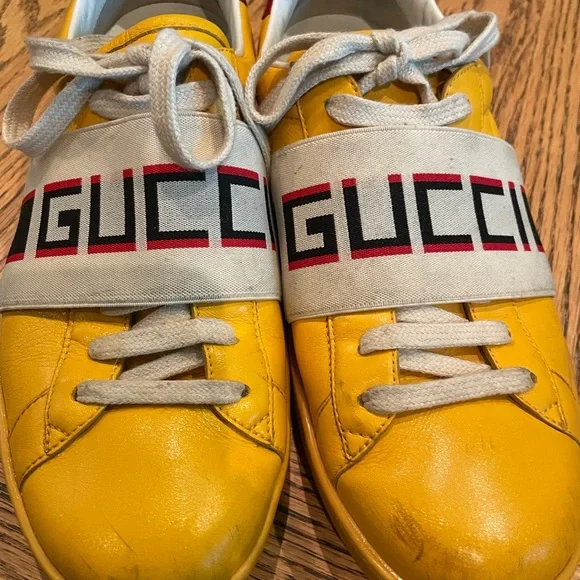 Gucci | Shoes | Gucci Ace Mens Sneakers Sz 7 Wmns 85 | Poshmark